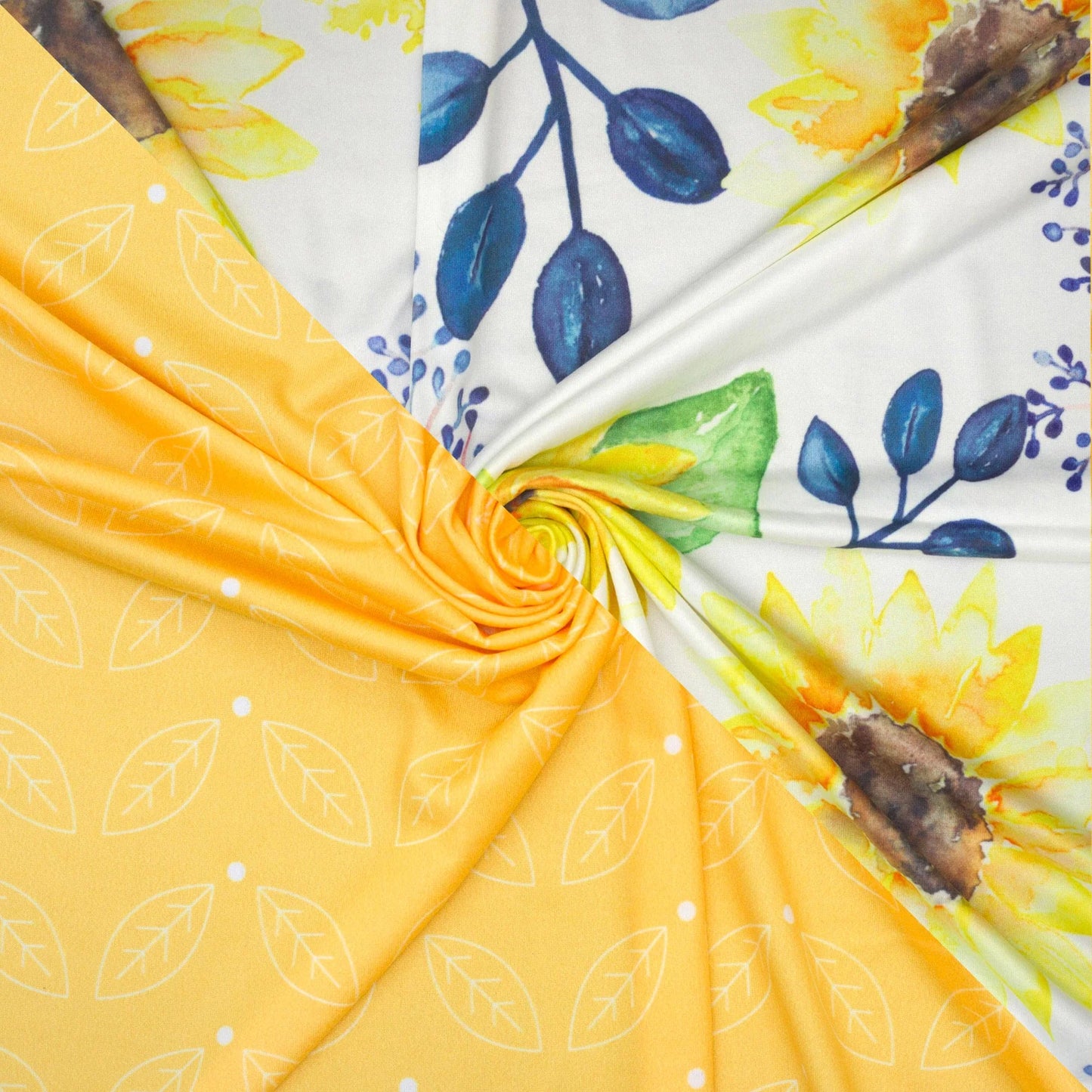 First Landings Sunflower Swaddle Set