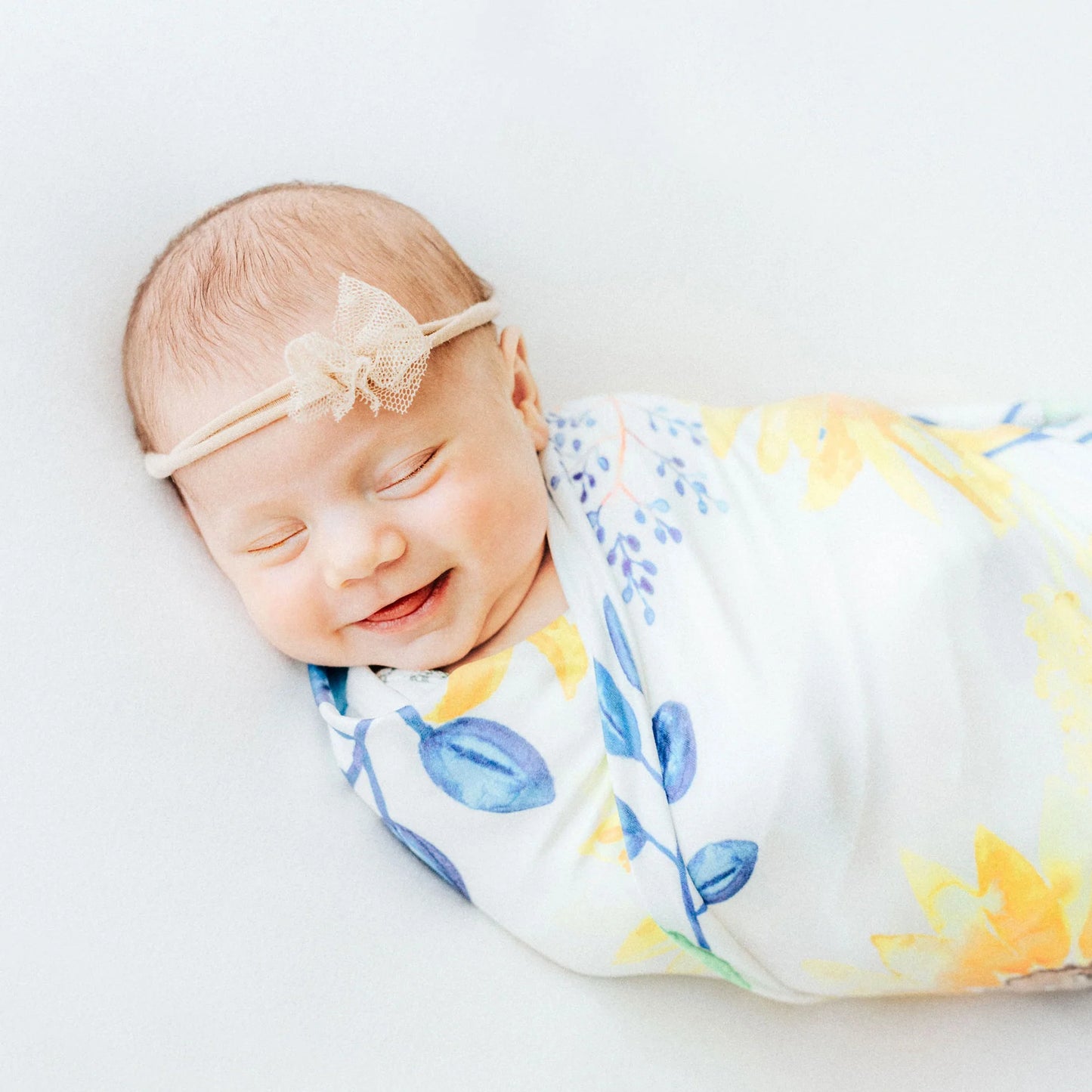 First Landings Sunflower Swaddle Set