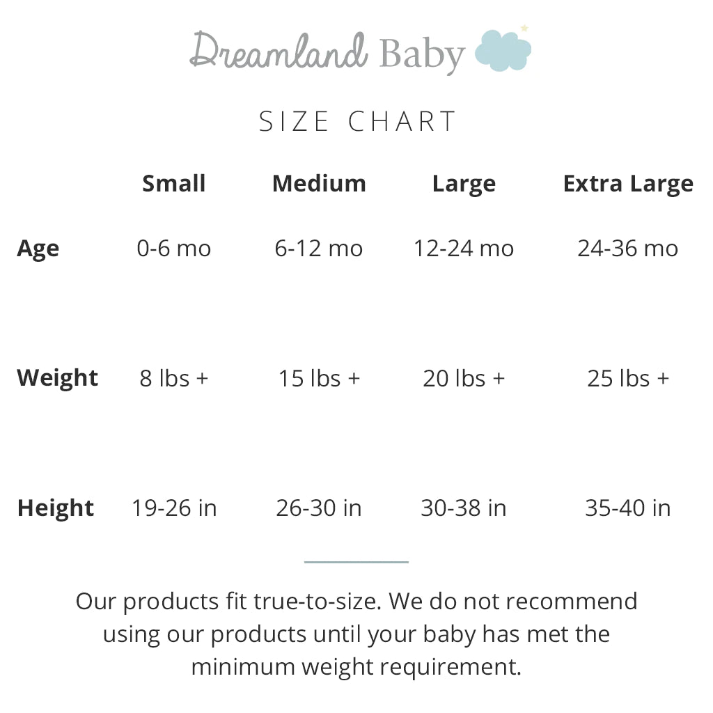 Dream Weighted Sleep Swaddle, 0-6 mo.