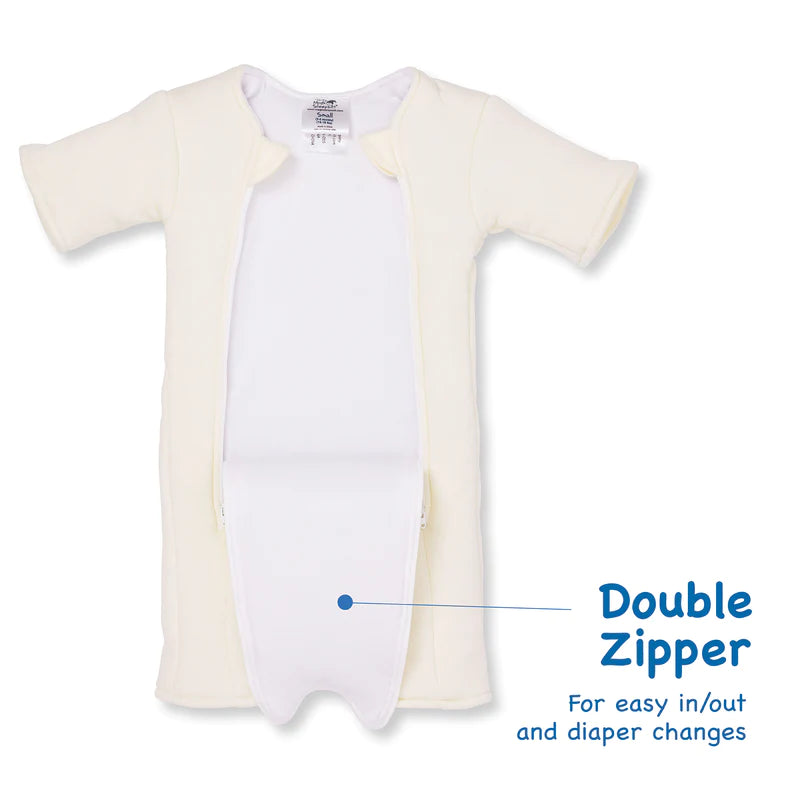 Baby Merlin's Magic Sleepsuit - Cream Cotton