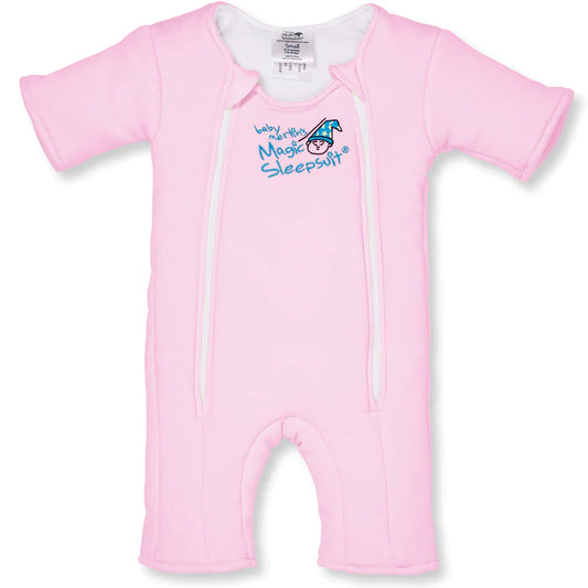 Baby Merlin's Magic Sleepsuit - Pink Cotton